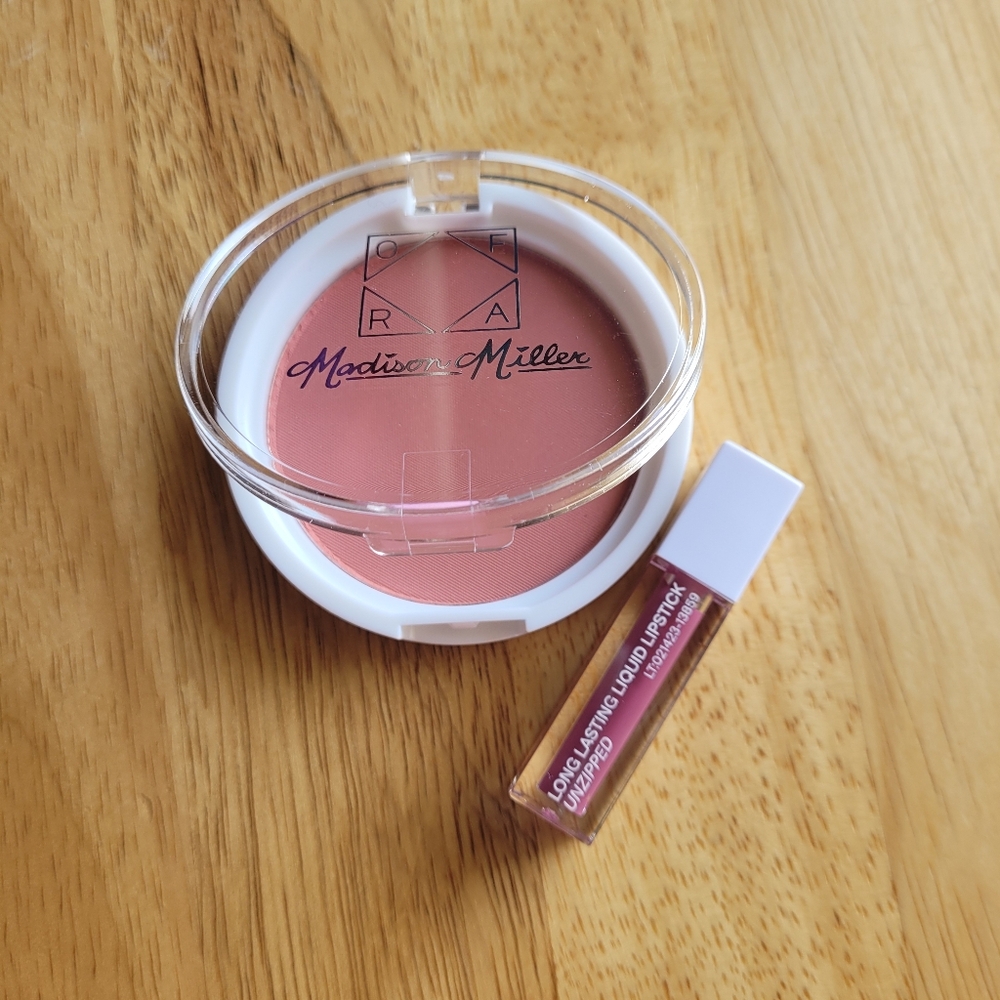 OFEA COSMETIC SET 2 Pcs OFRA X MADISON MILLER & OFRA LIQUID LIPSTICK IN Pasadena